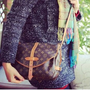 💎✨AUTHENTIC✨💎 LV Monogram Saumur 30 Shoulder Bag